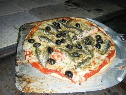 Pizza pescator La Tour de Pizz 